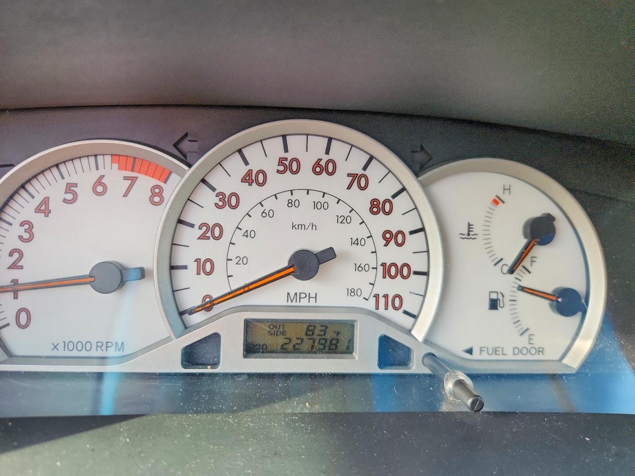 2005 TOYOTA COROLLA