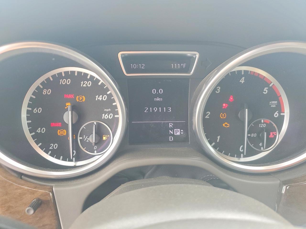 2012 MERCEDES-BENZ ML 350 BLU