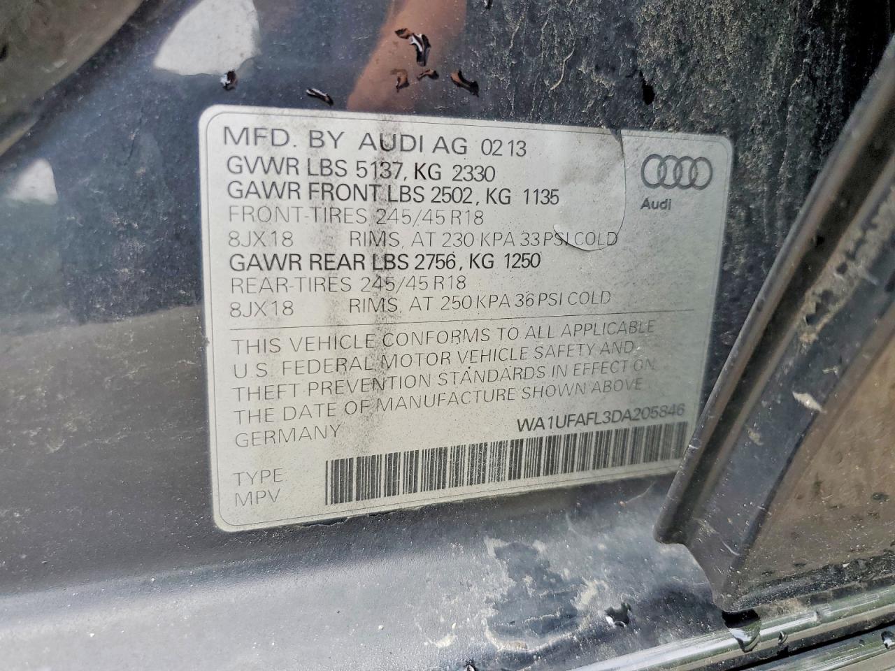2013 AUDI A4