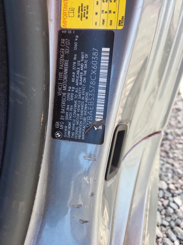 2008 BMW 6 SERIES