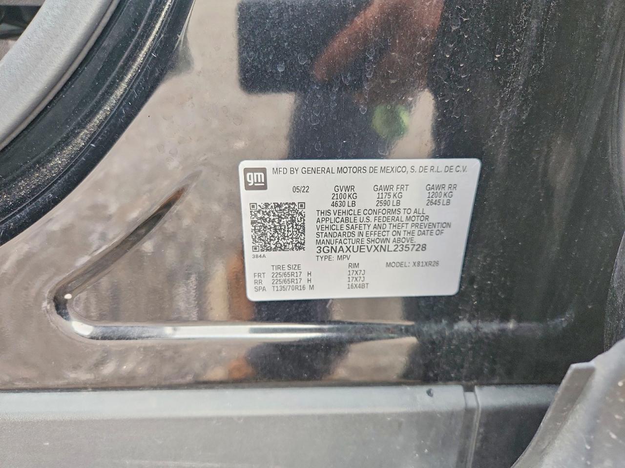 2022 CHEVROLET EQUINOX