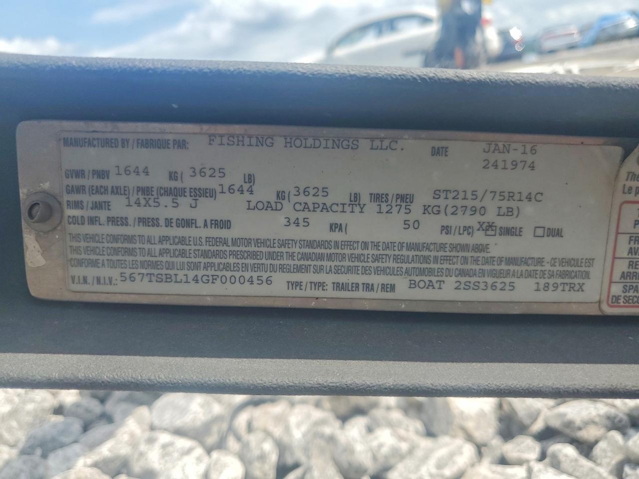2016 TRITON UNKNOWN