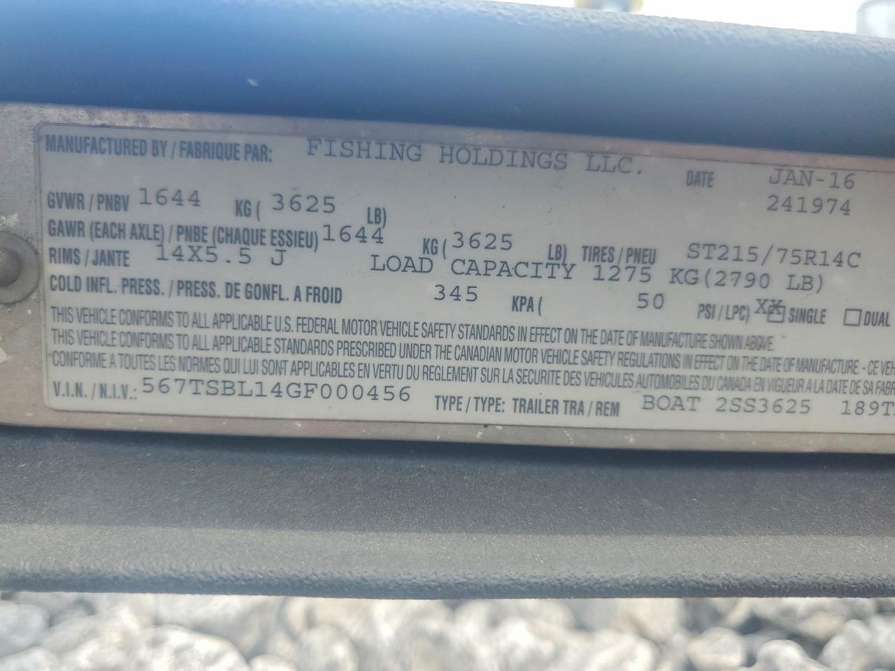2016 TRITON UNKNOWN