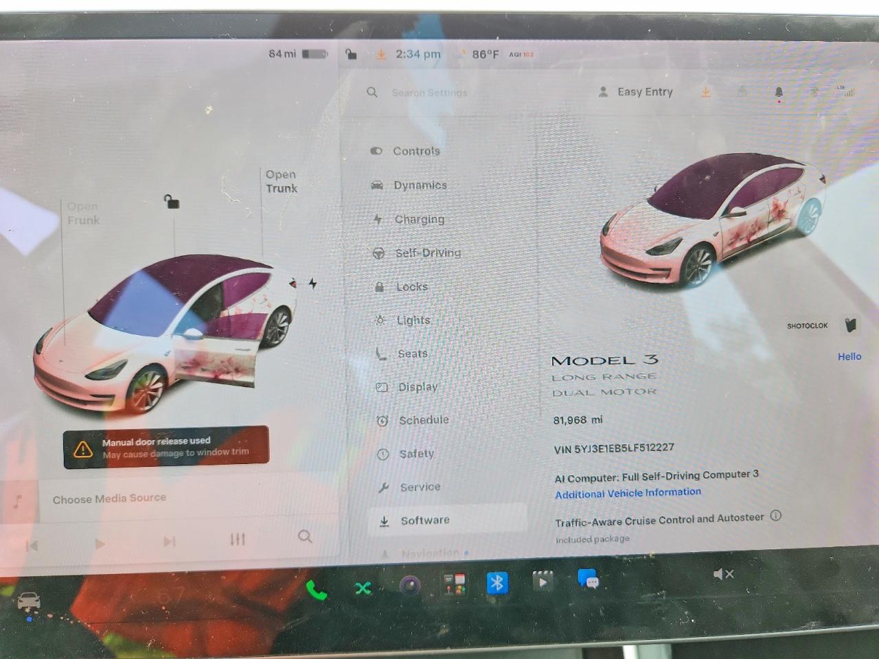 2020 TESLA MODEL 3