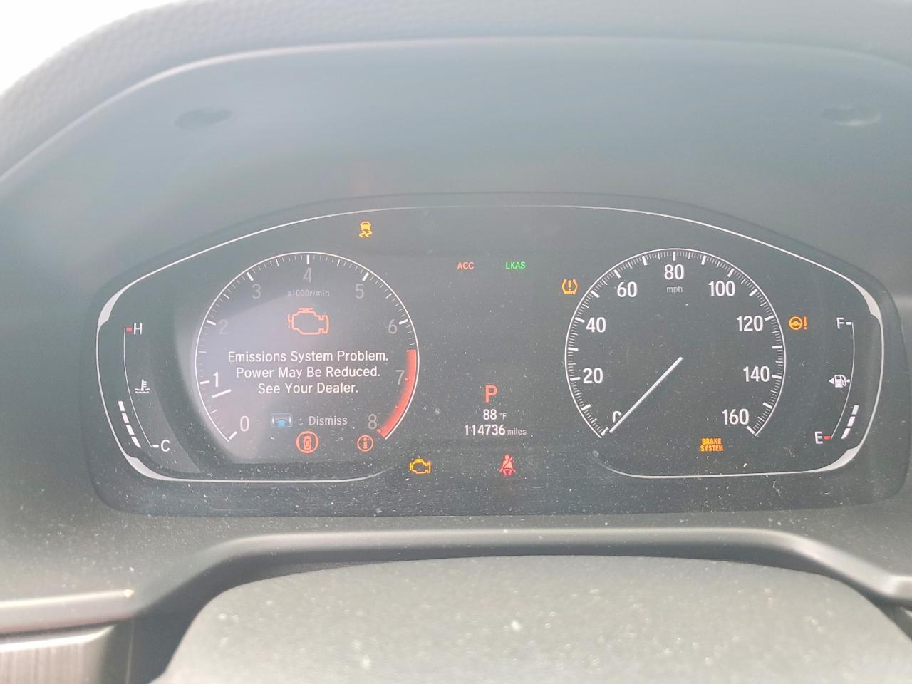 2019 HONDA ACCORD