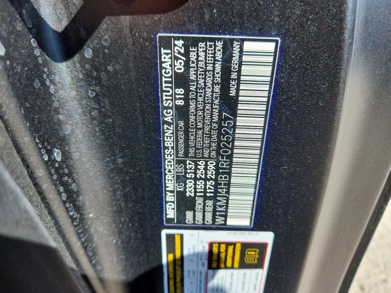 2024 MERCEDES-BENZ ALL OTHER