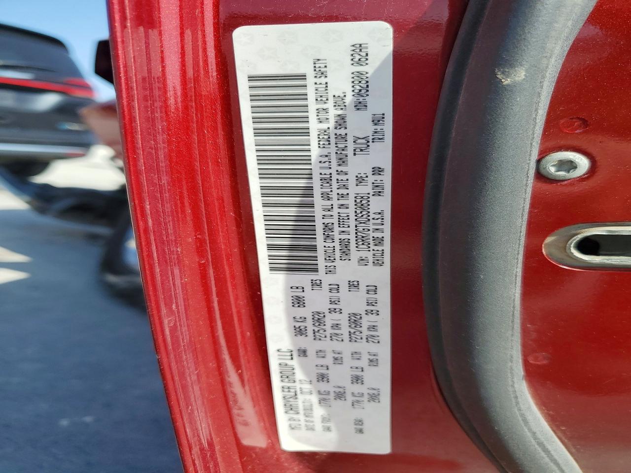 2013 RAM 1500