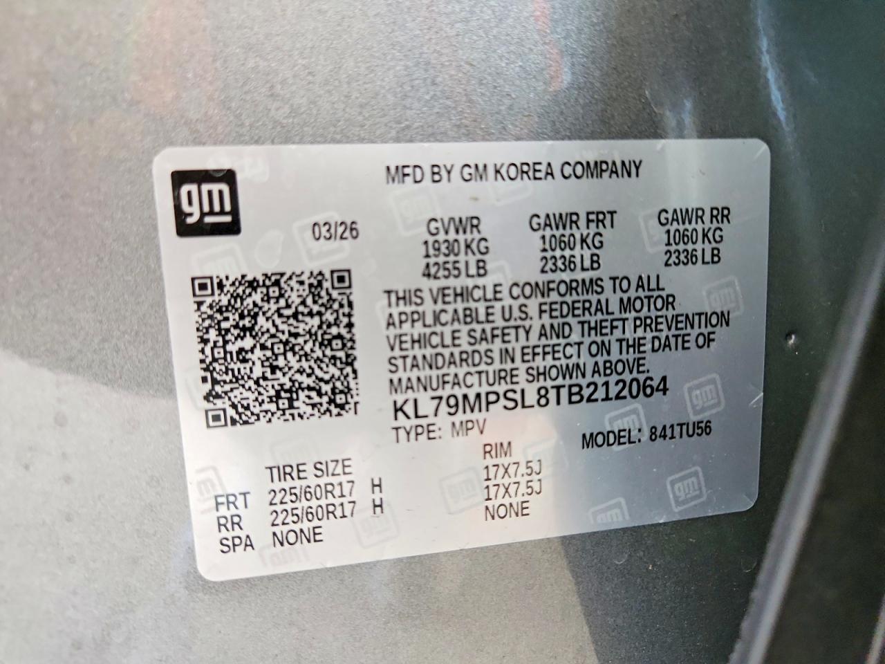 2026 CHEVROLET TRAILBLAZE