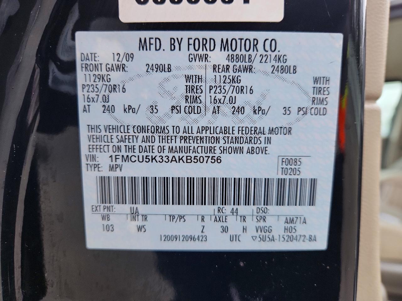 2010 FORD ESCAPE
