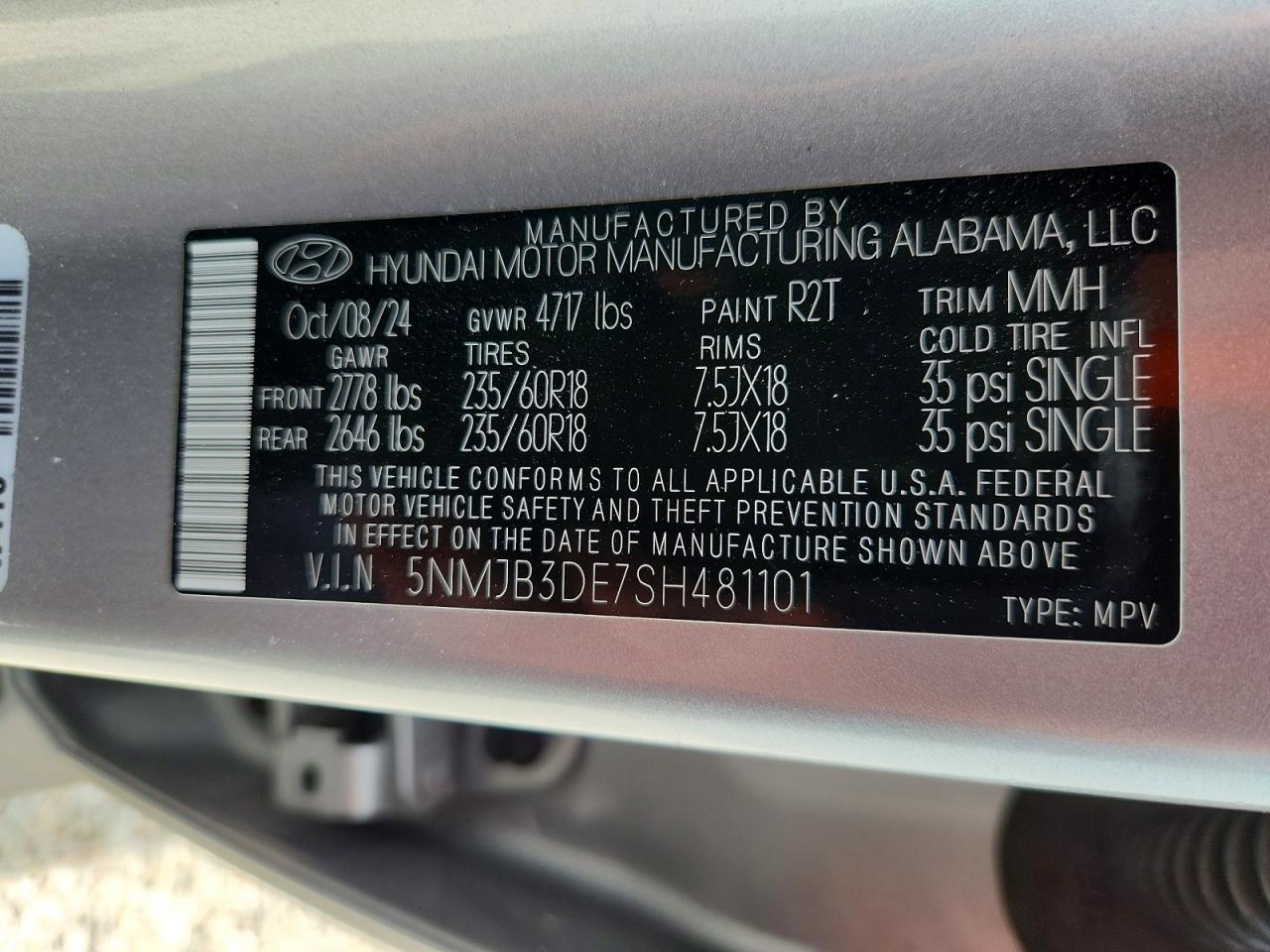 2025 HYUNDAI TUCSON