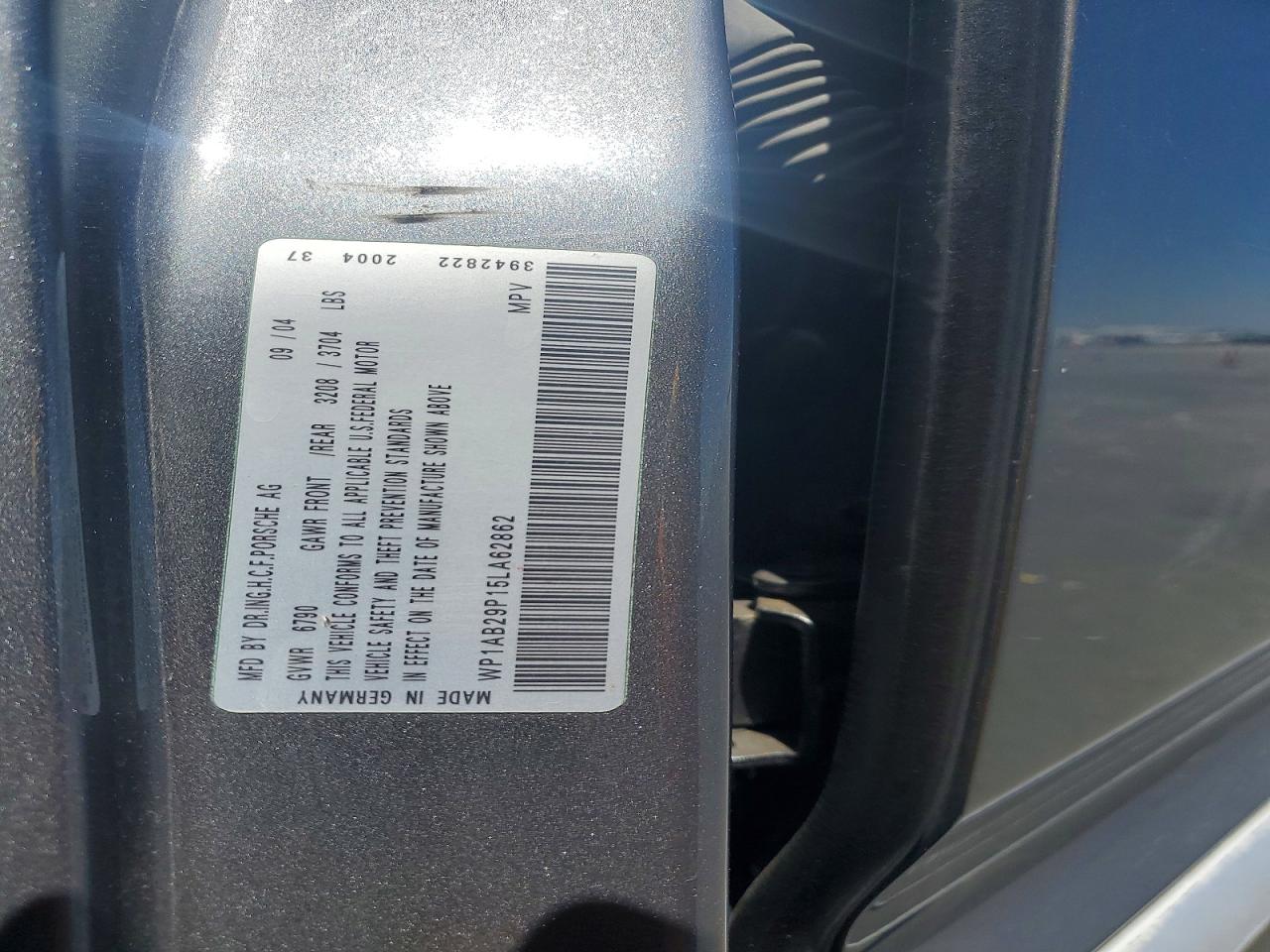 2005 PORSCHE CAYENNE