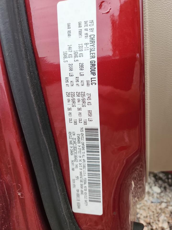 2012 CHRYSLER MINIVAN