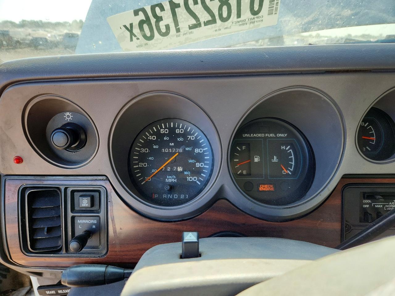 1996 DODGE B SERIES