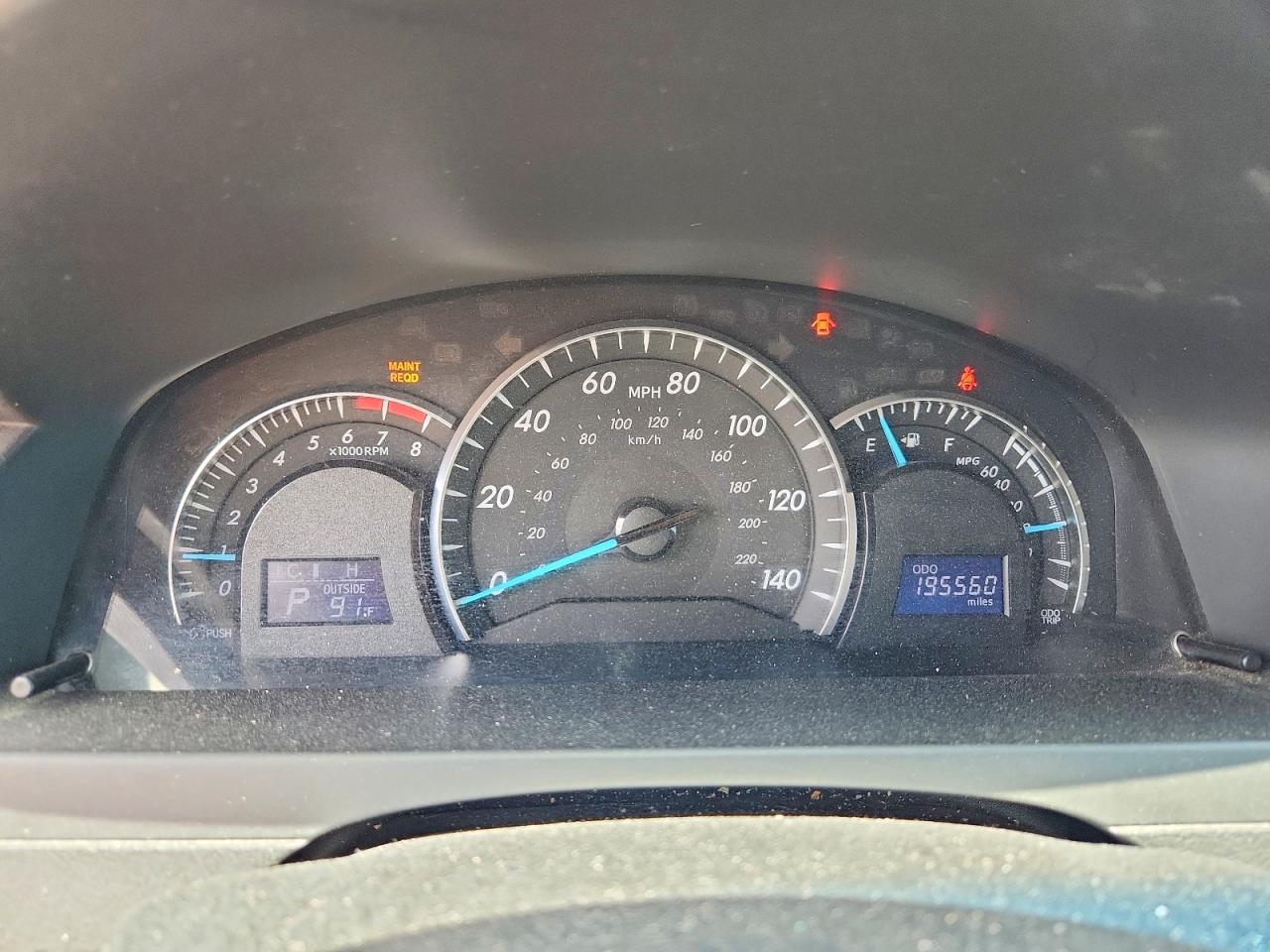 2012 TOYOTA CAMRY