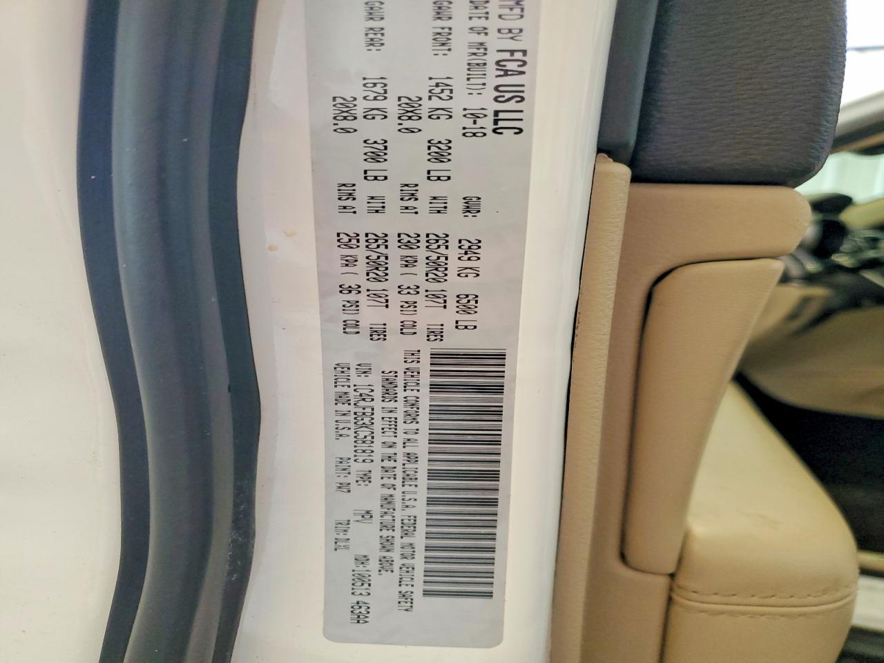 2019 JEEP GRAND CHER