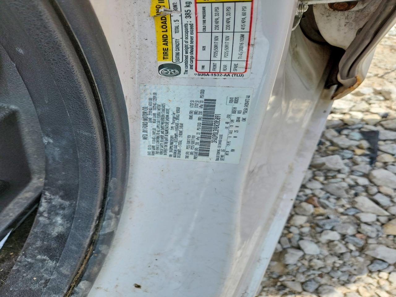 2011 FORD FUSION