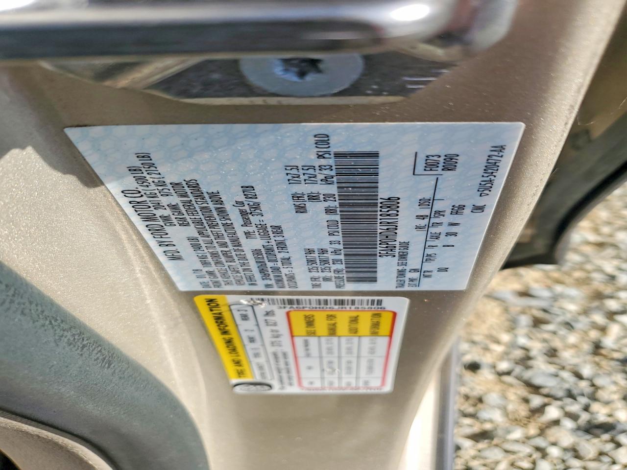 2018 FORD FUSION