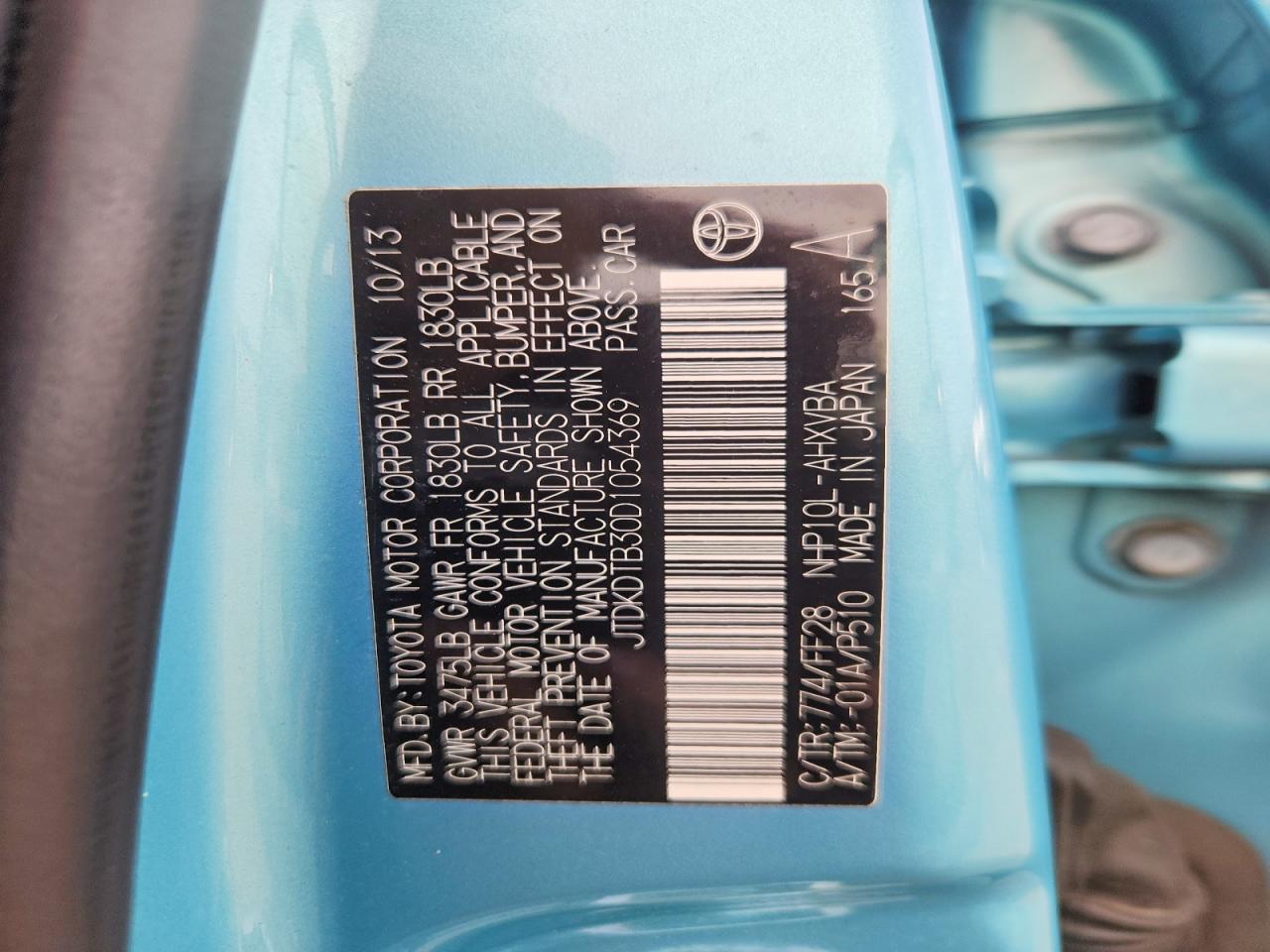 2013 TOYOTA PRIUS