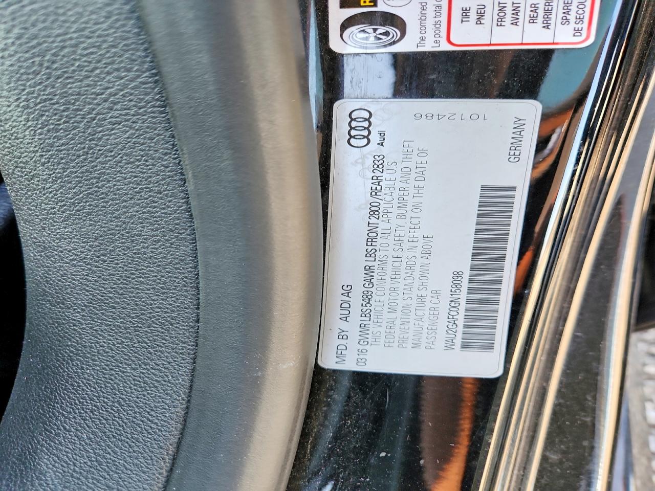 2016 AUDI A7