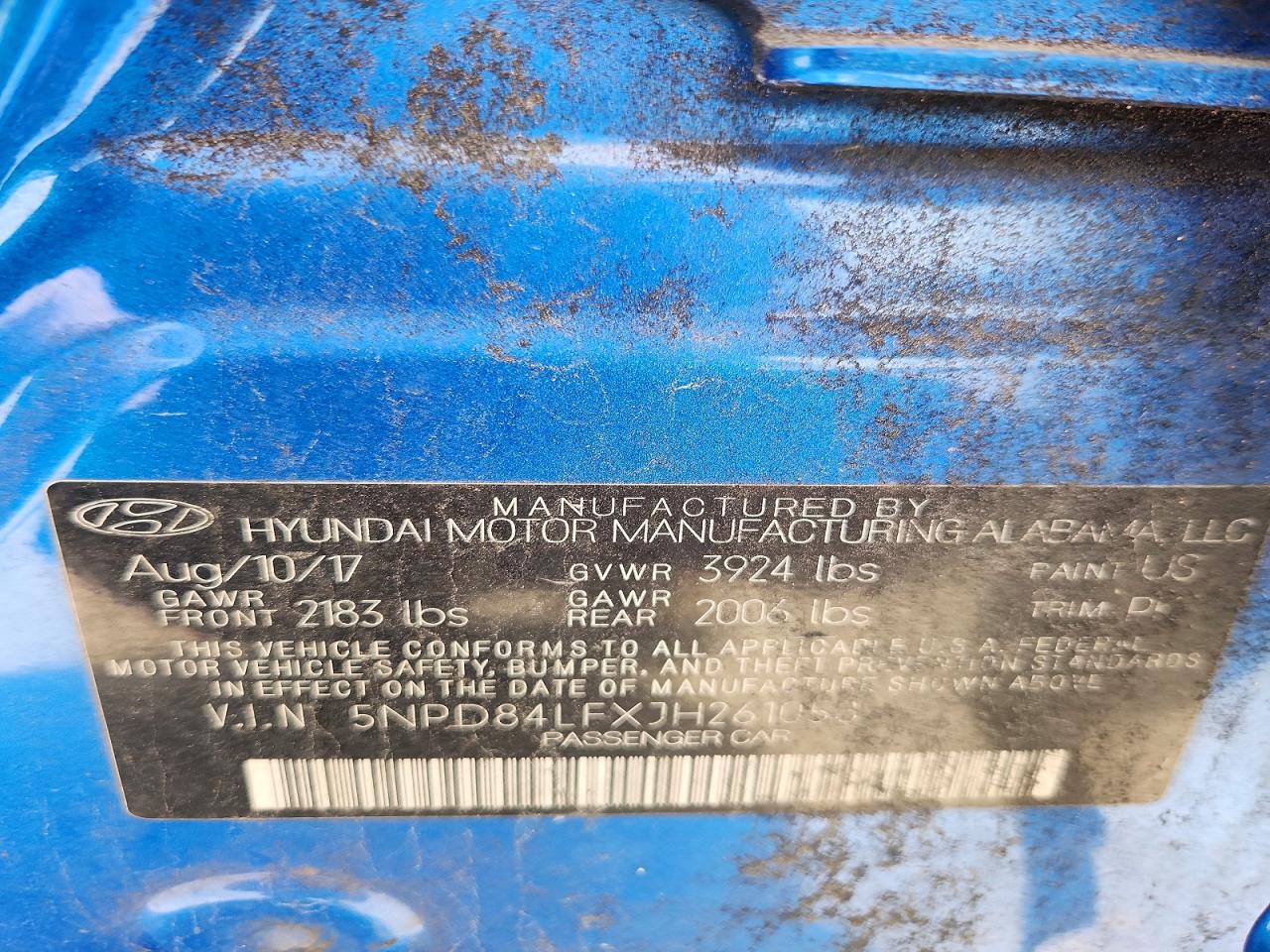 2018 HYUNDAI ELANTRA