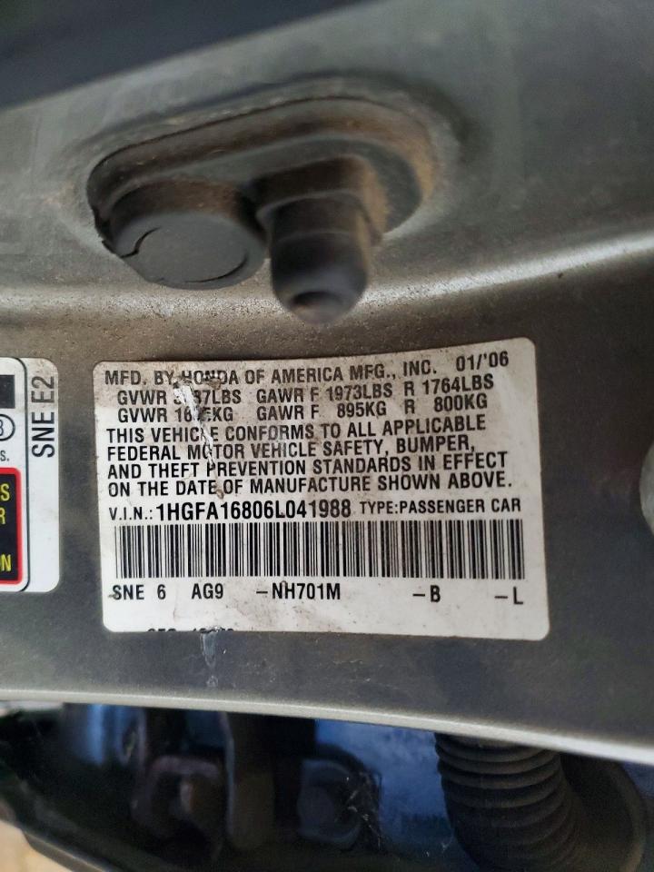 2006 HONDA CIVIC