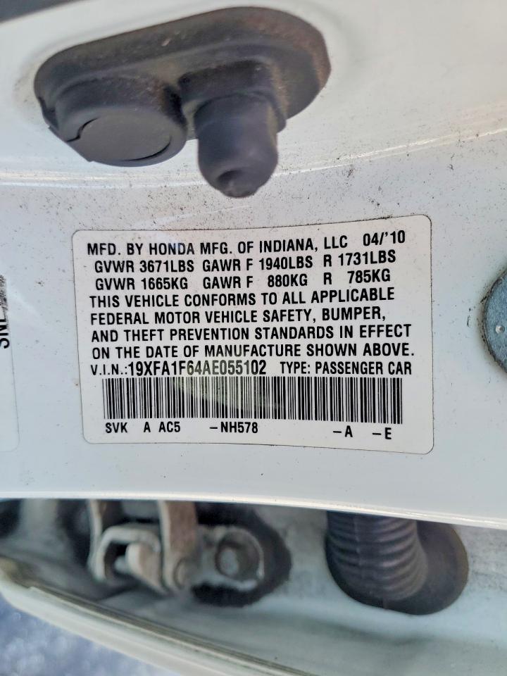 2010 HONDA CIVIC