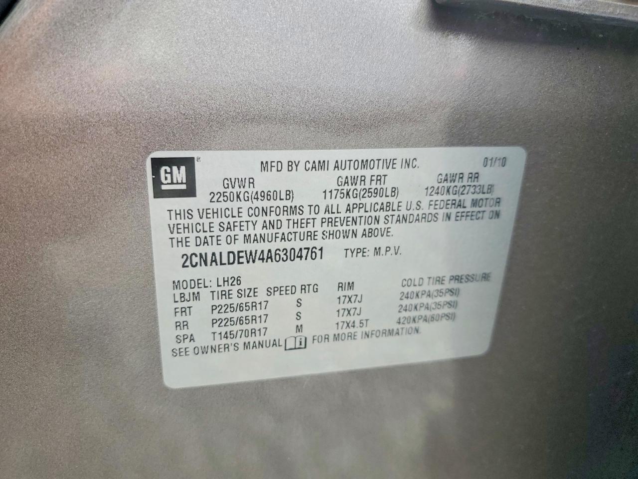 2010 CHEVROLET EQUINOX