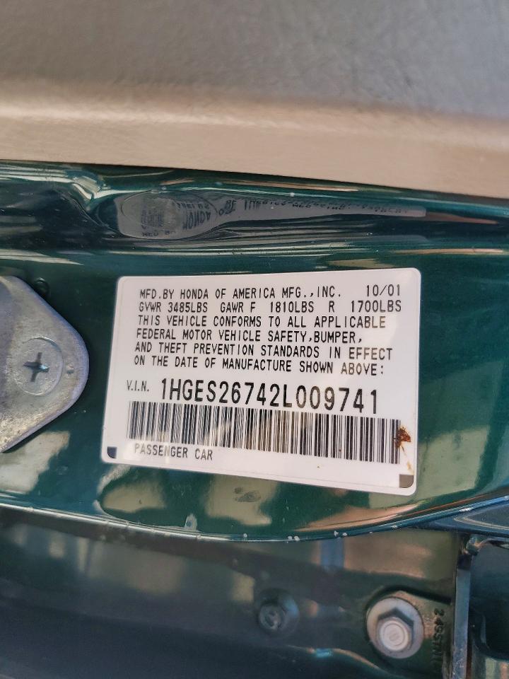 2002 HONDA CIVIC