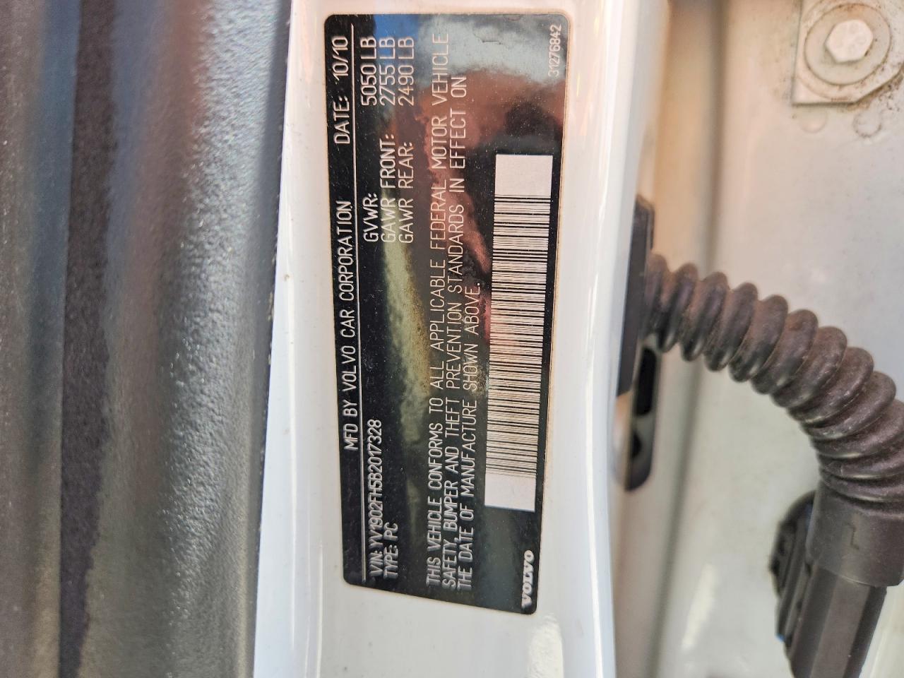 2011 VOLVO S60