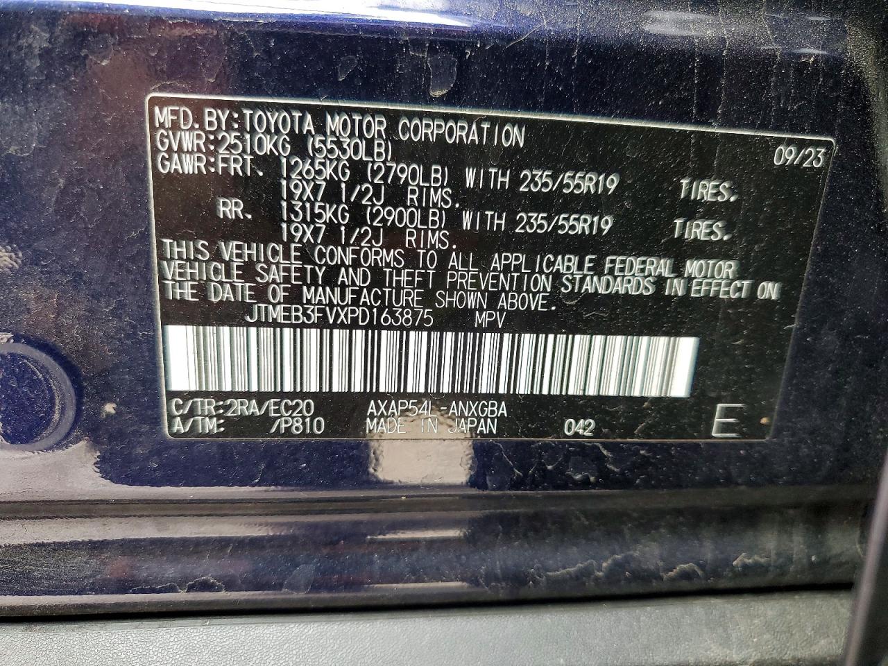 2023 TOYOTA RAV4