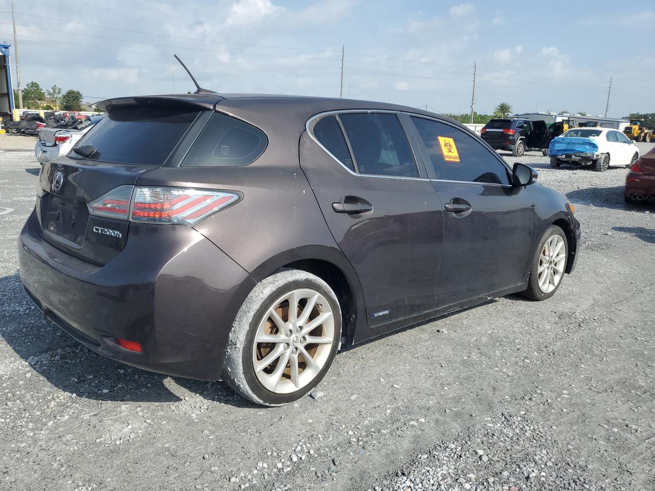 2012 LEXUS CT 200