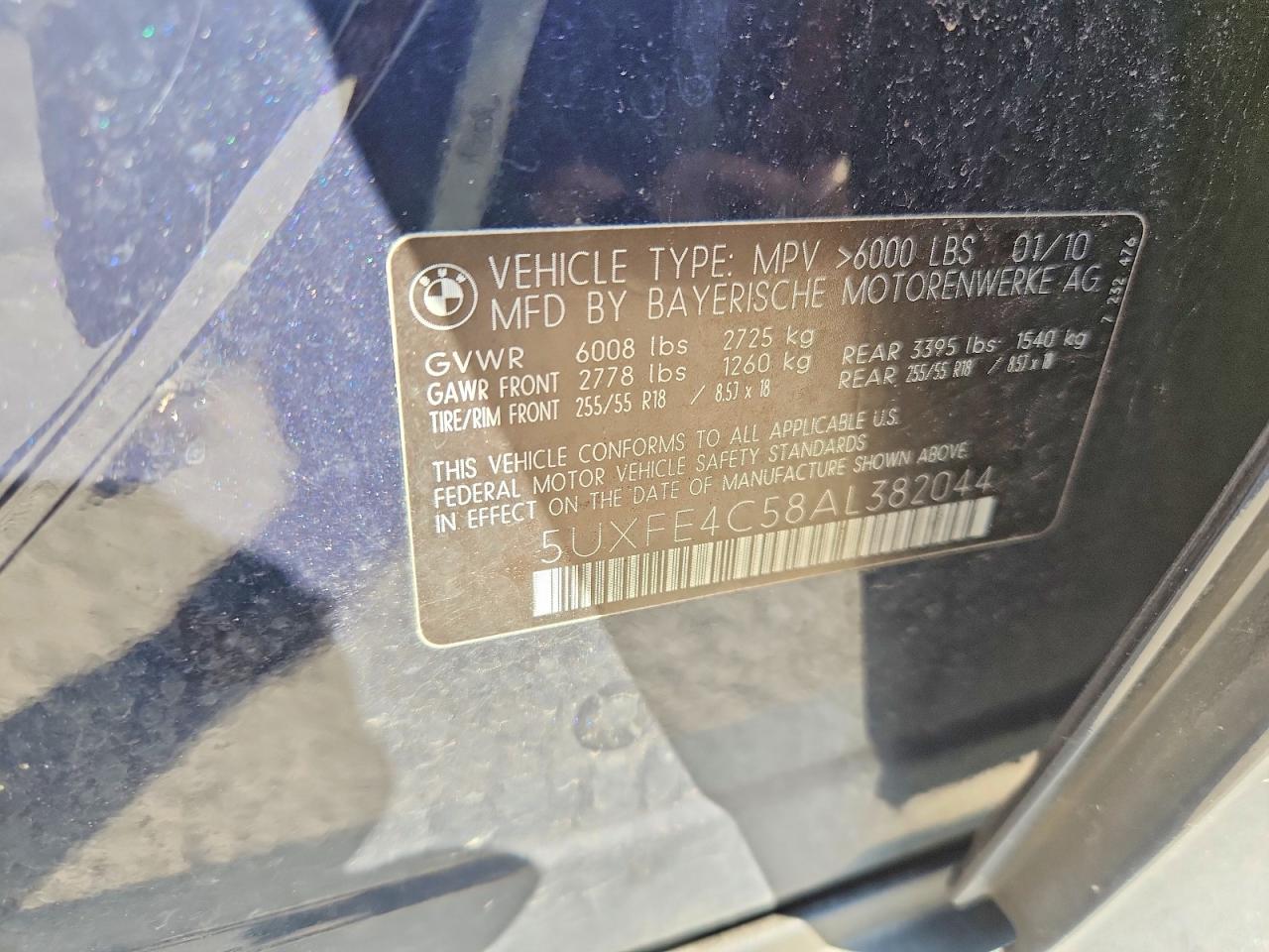 2010 BMW X5