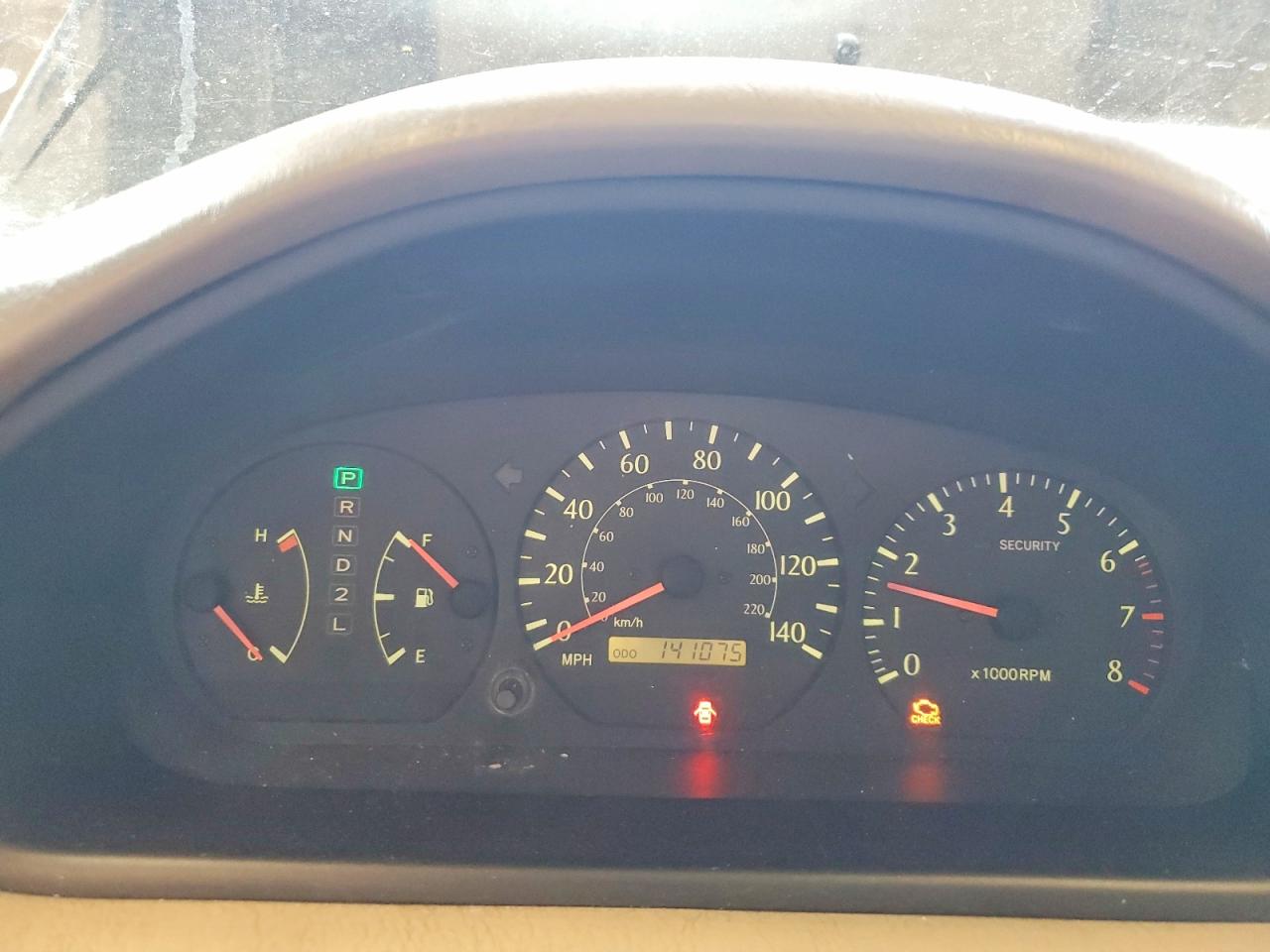 2001 TOYOTA CAMRY SOLA