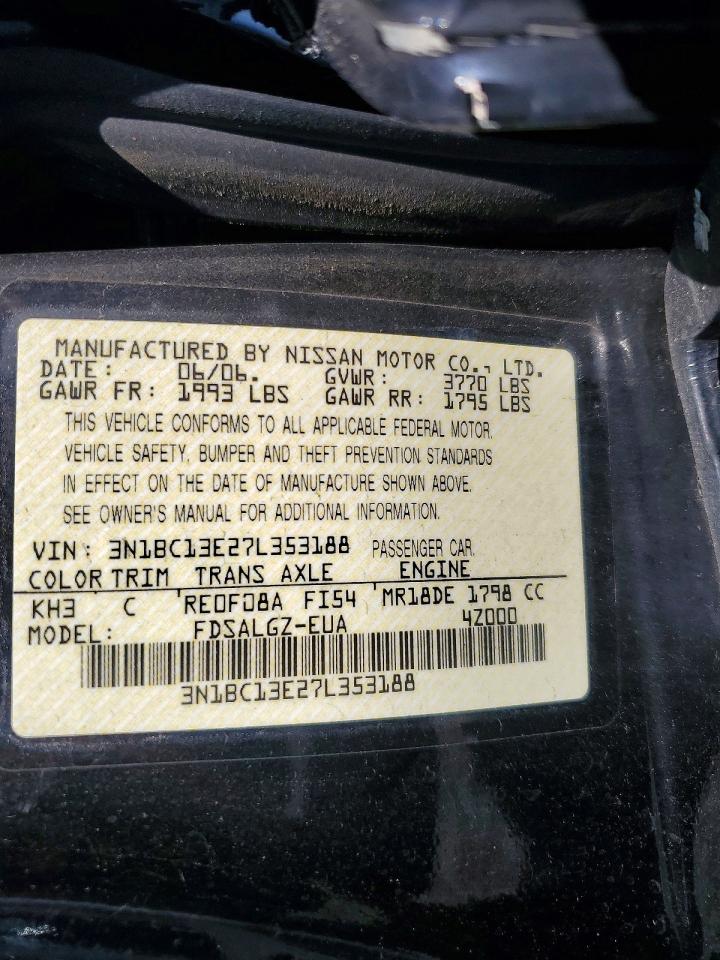 2007 NISSAN VERSA