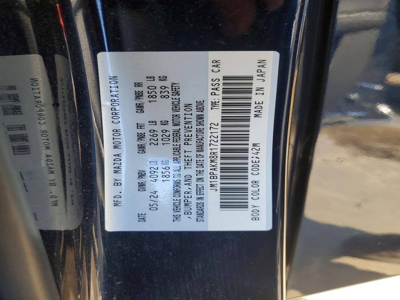 2024 MAZDA MAZDA3