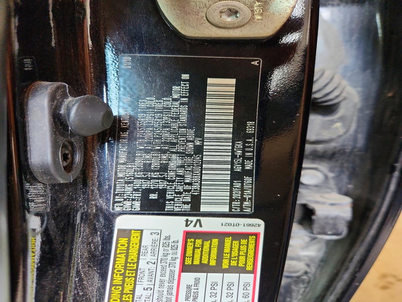 2010 TOYOTA VENZA