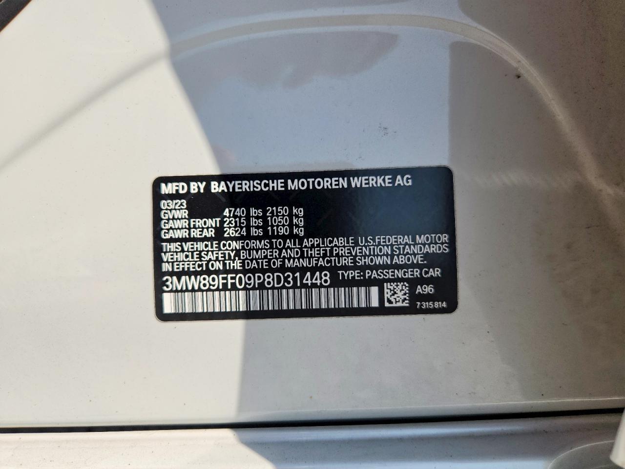 2023 BMW 3 SERIES