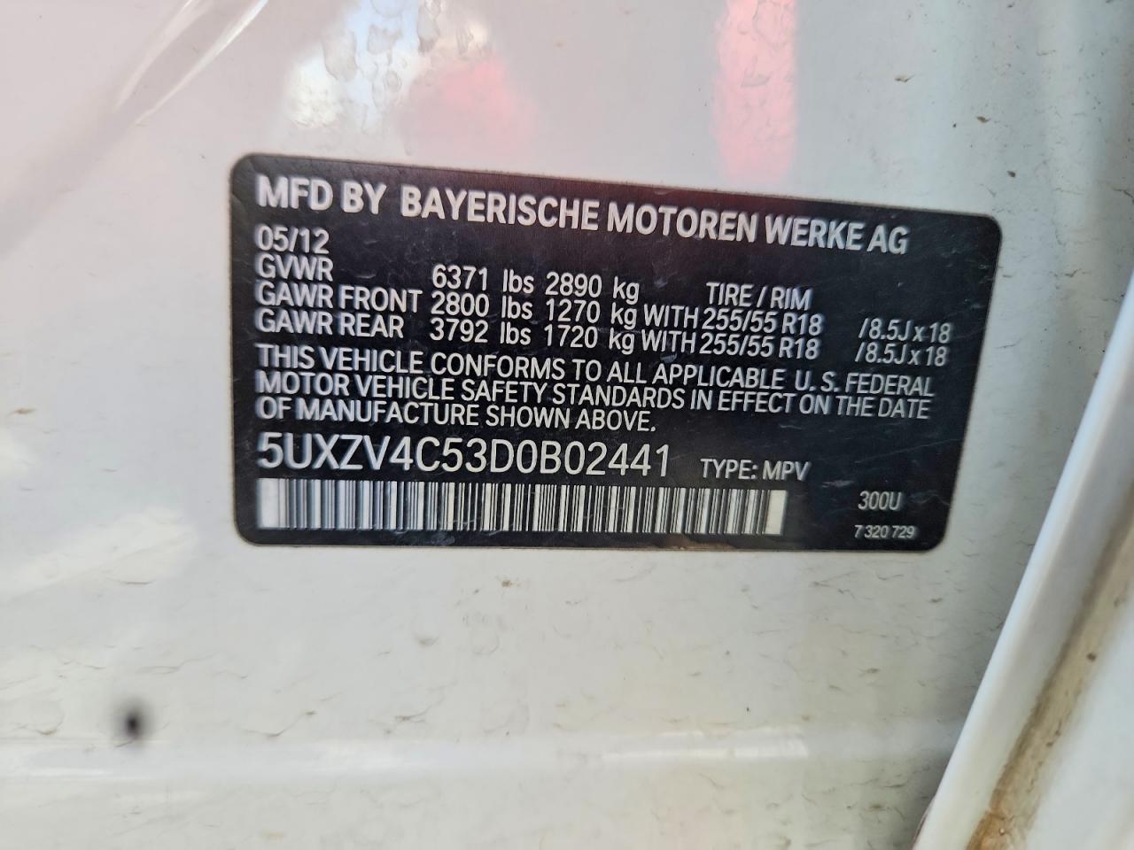 2013 BMW X5