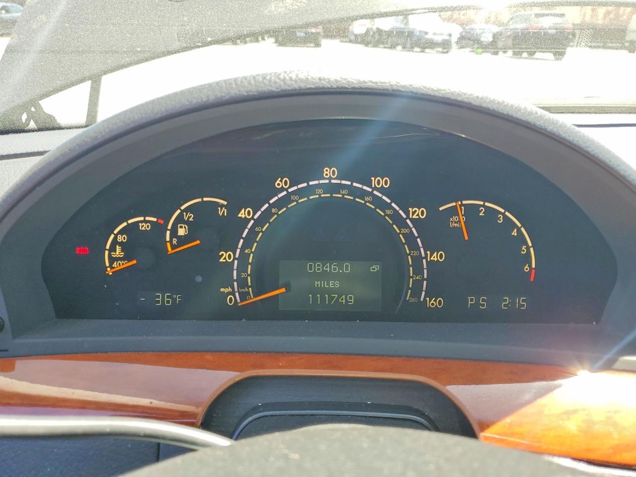 2002 MERCEDES-BENZ S-CLASS