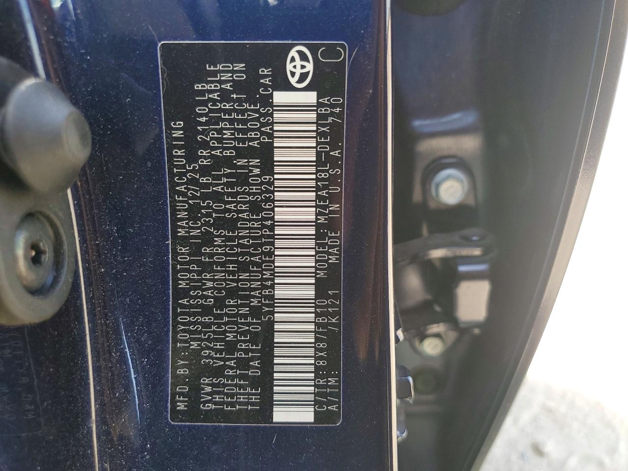 2026 TOYOTA COROLLA