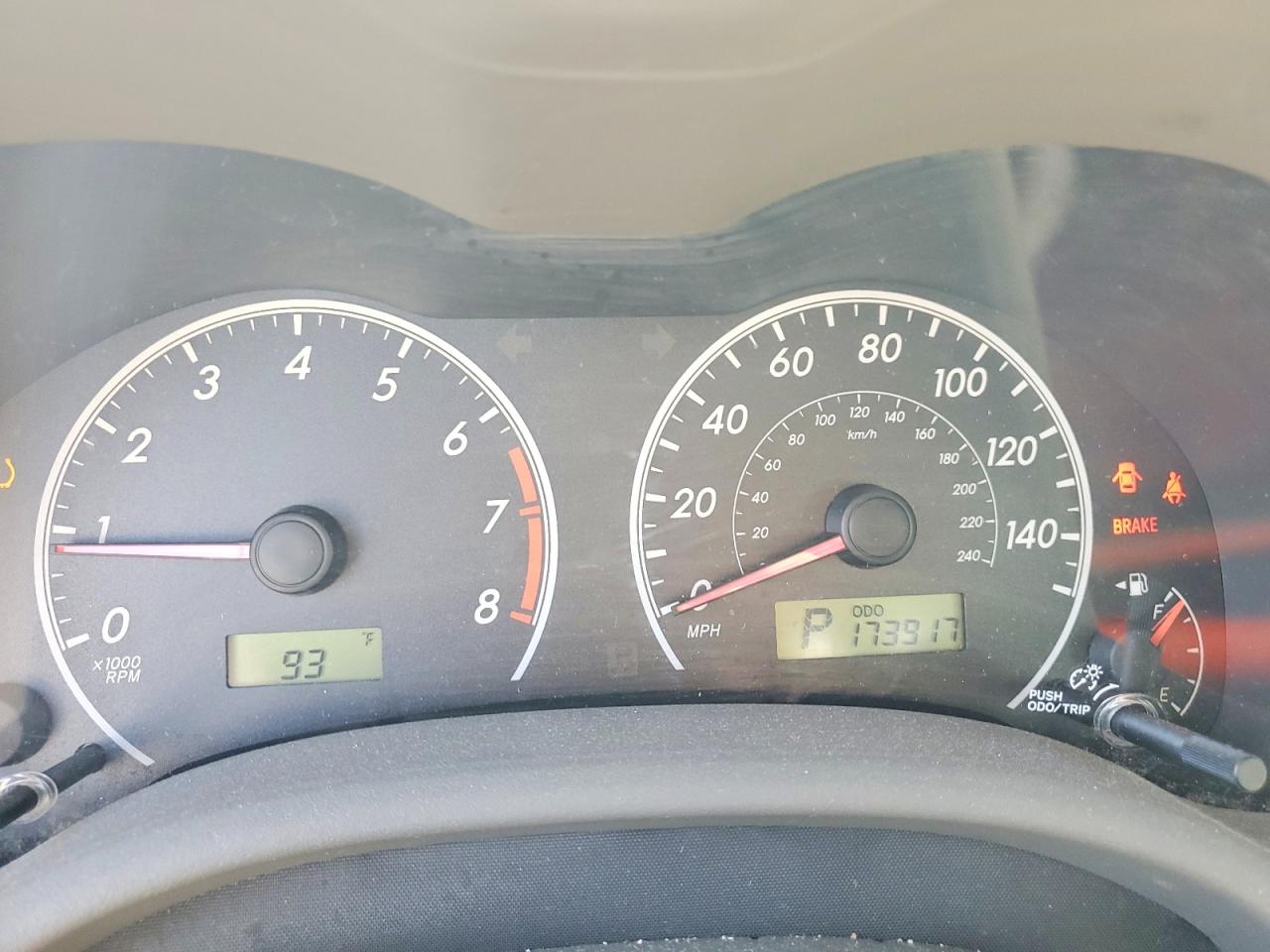 2010 TOYOTA COROLLA
