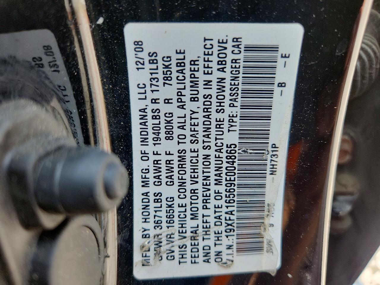 2009 HONDA CIVIC