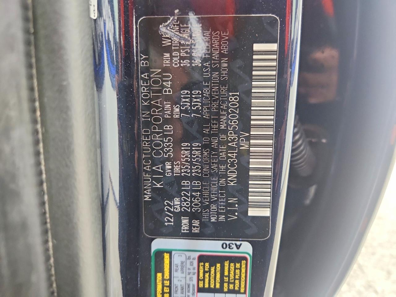 2023 KIA ALL OTHER