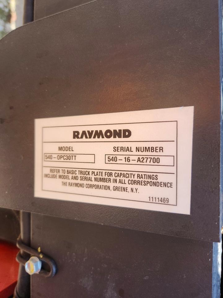 2016 RAYMOND UNKNOWN
