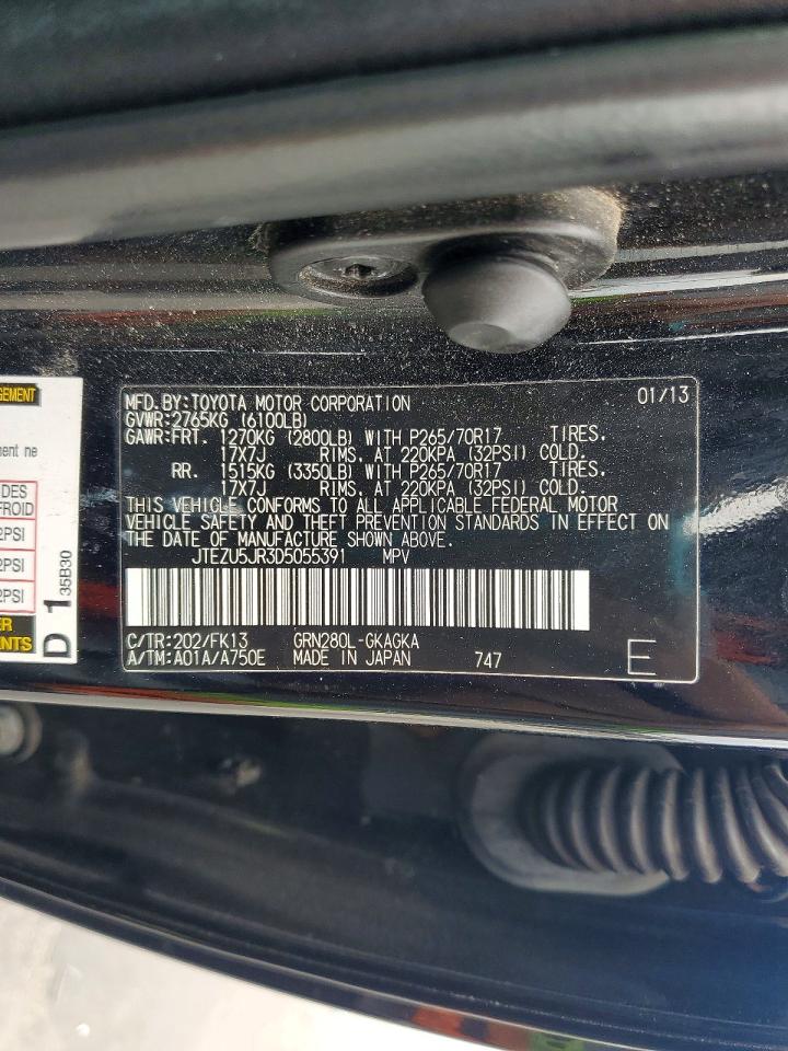 2013 TOYOTA 4RUNNER