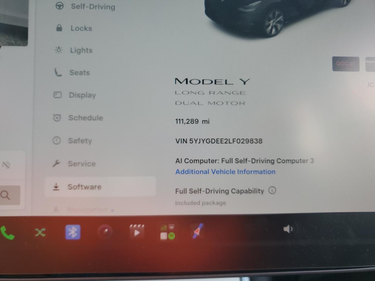 2020 TESLA MODEL Y