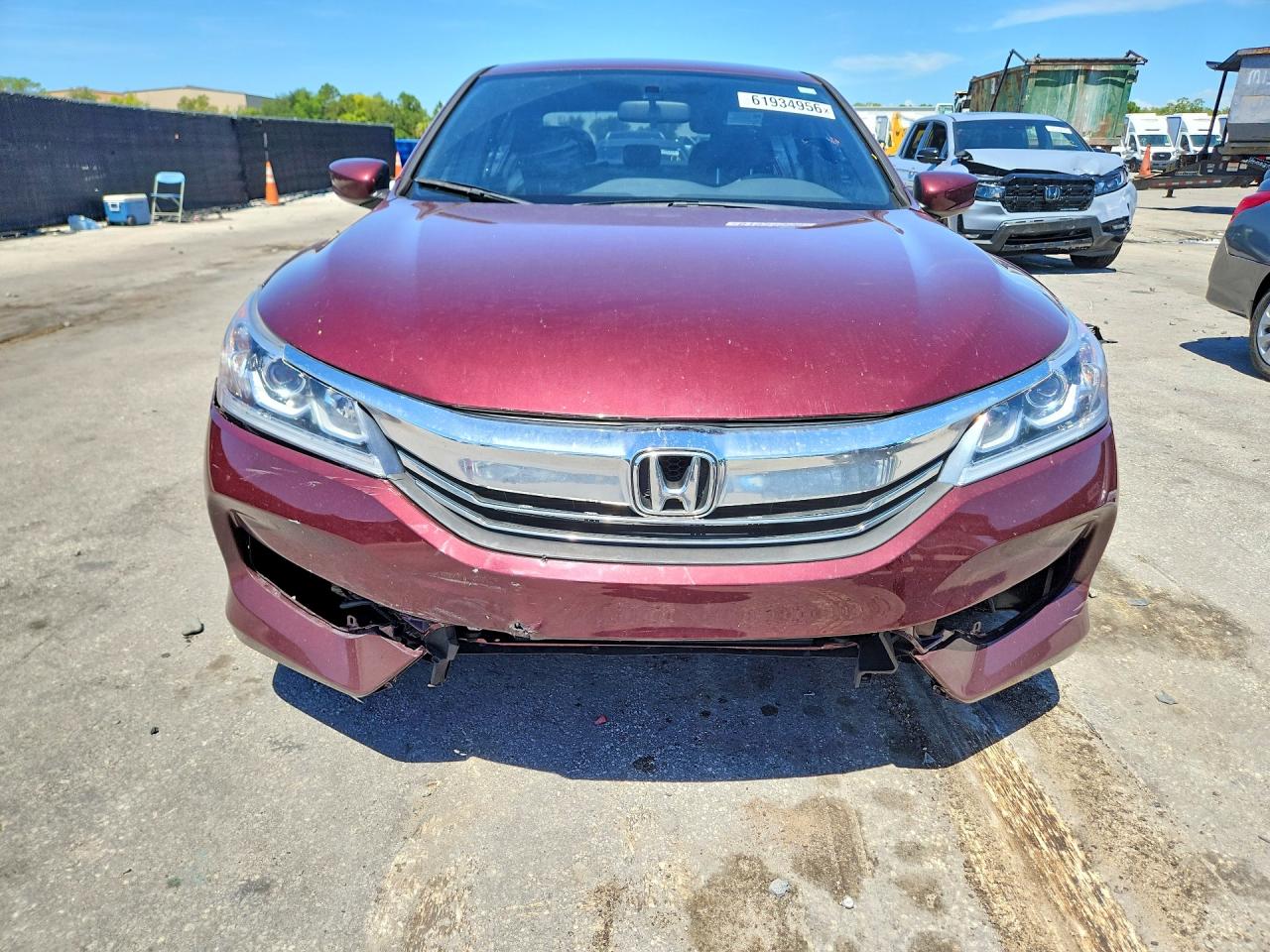 2016 HONDA ACCORD