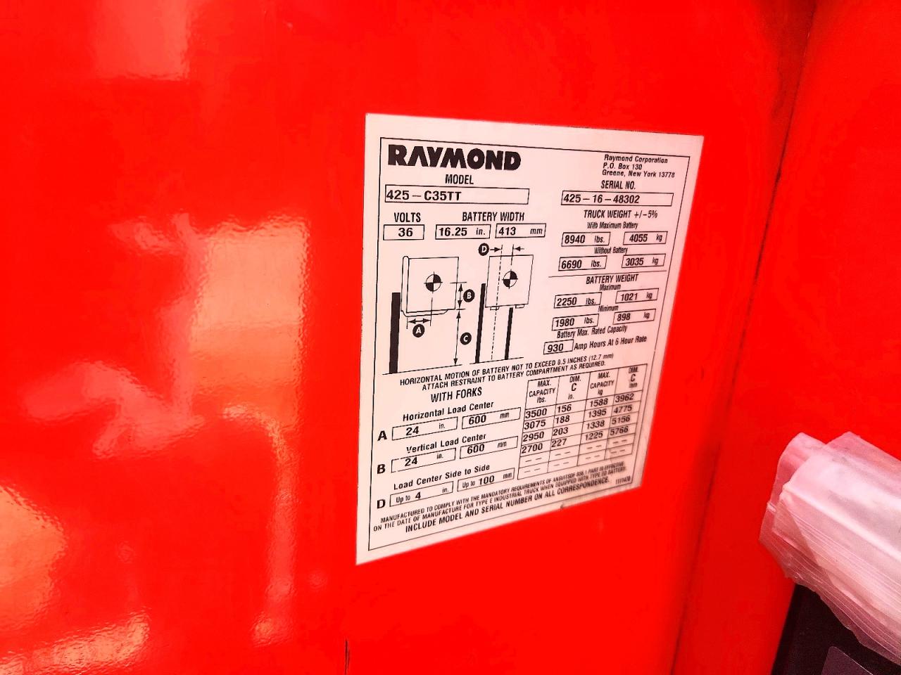2016 RAYMOND Unknown