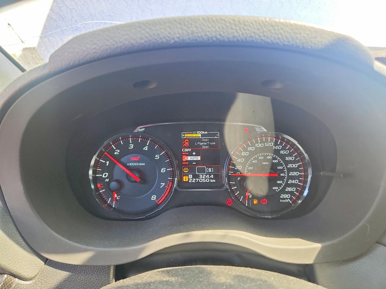2018 SUBARU WRX