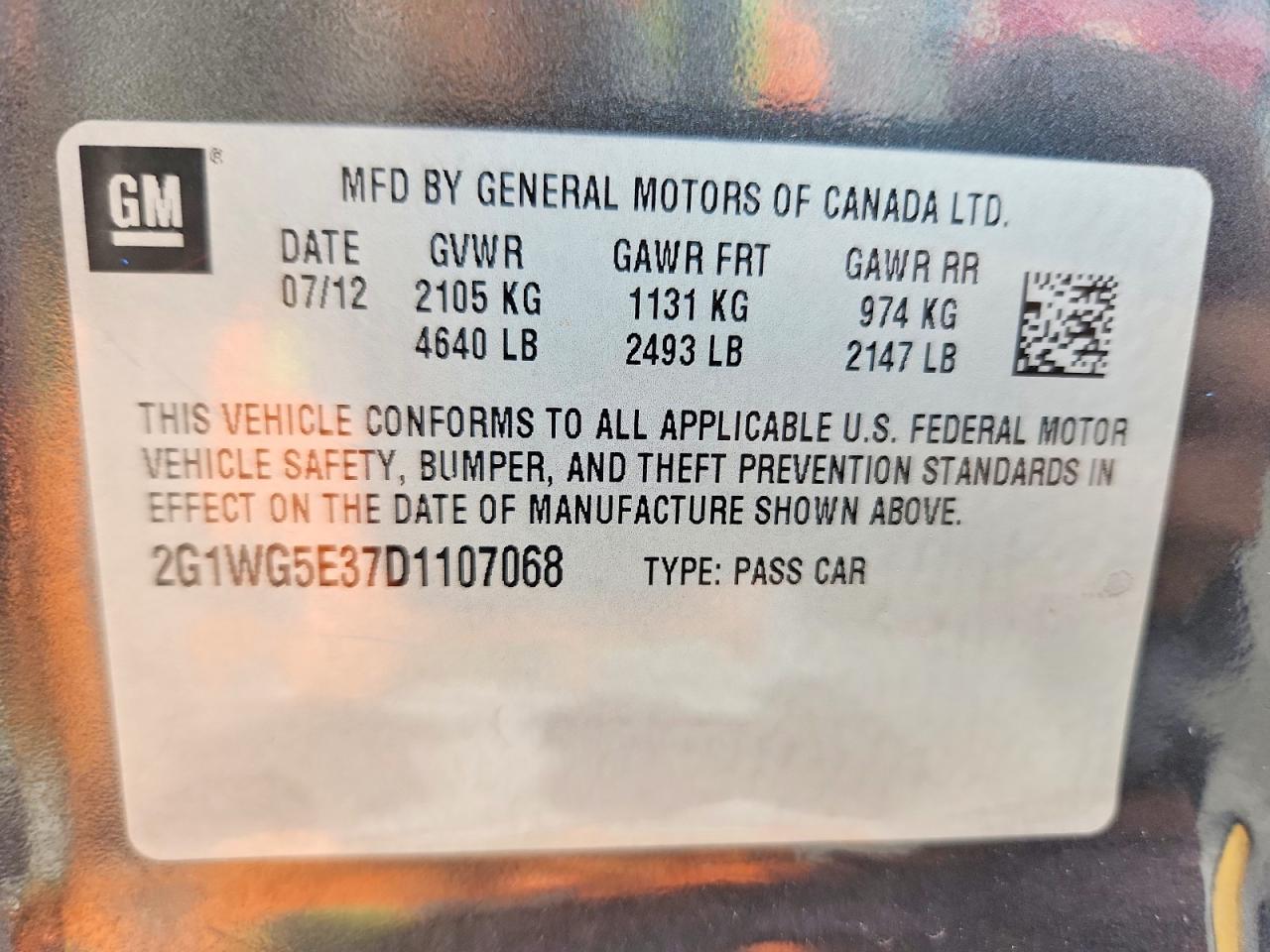 2013 CHEVROLET IMPALA